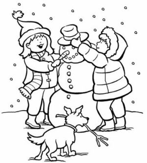 Printable Winter Coloring Pages   952208