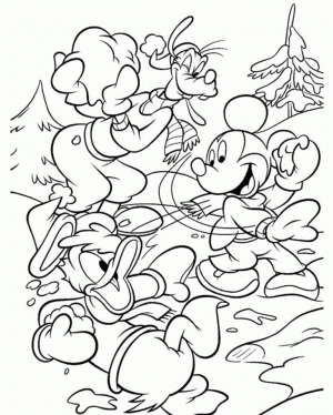 Printable Winter Coloring Pages Online   781017