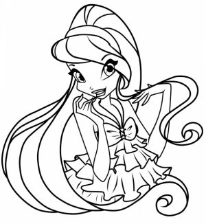 Printable Winx Club Coloring Pages for Kids   5prtr