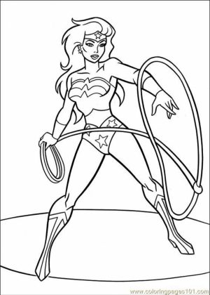 Printable Wonder Woman Coloring Pages Online   mnbb7