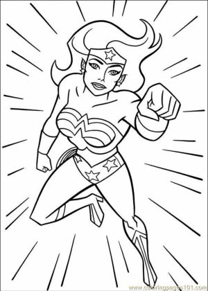 Printable Wonder Woman Coloring Pages Online   vu6h10