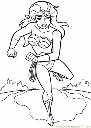 Printable Wonder Woman Coloring Pages   yzost