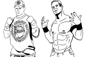 Printable WWE Coloring Pages   23601
