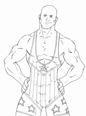 Printable WWE Coloring Pages Online   12903