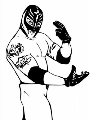 Printable WWE Coloring Pages Online   71397