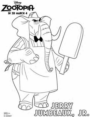 Printable Zootopia Coloring Pages   171714