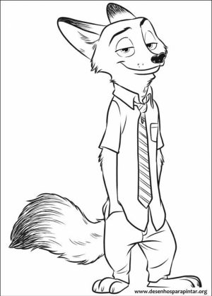 Printable Zootopia Coloring Pages   810609