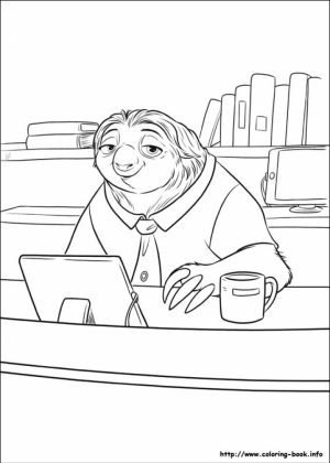 Printable Zootopia Coloring Pages Online   638594