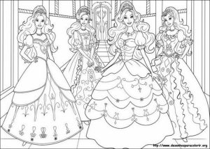 Printables for Toddlers   Barbie Coloring Pages Online Free   m7pzl
