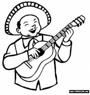 Printables for Toddlers   Cinco de Mayo Coloring Pages Online Free   63899