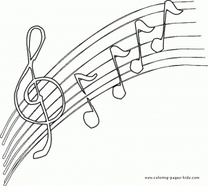 Printables for Toddlers   Music Coloring Pages Online Free   63899