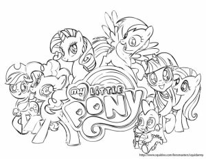 Printables for Toddlers   My Little Pony Friendship Is Magic Coloring Pages Online Free   64262