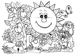 Printables for Toddlers   Nature Coloring Pages Online Free   m7pzl