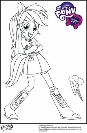 Printables for Toddlers   Rainbow Dash Coloring Pages Online Free   64267