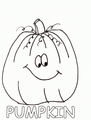 Pumpkin Coloring Pages for Preschoolers   74510
