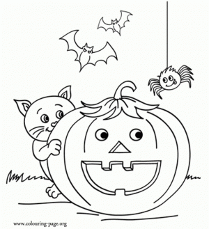 Pumpkin Coloring Pages for Preschoolers   89461