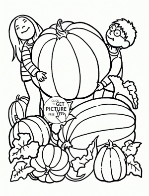 Pumpkin Halloween Coloring Pages for Preschoolers   86471
