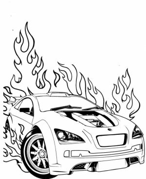 Race Car Coloring Pages Printable   aewz4