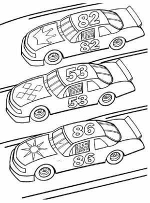 Race Car Coloring Pages to Print   75bc4