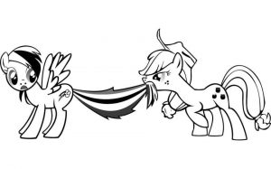 Rainbow Dash Coloring Pages to Print Online   4799