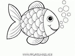 Rainbow Fish Coloring Pages   61735