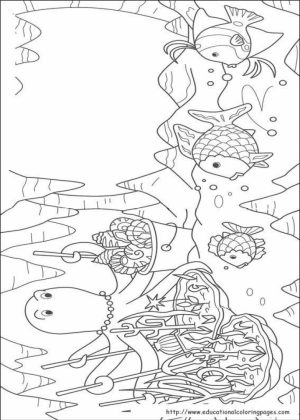 Rainbow Fish Coloring Pages   65534