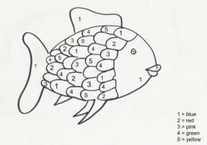 Rainbow Fish Coloring Pages for Preschoolers   361537