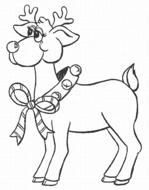 Reindeer Coloring Pages Online   56271