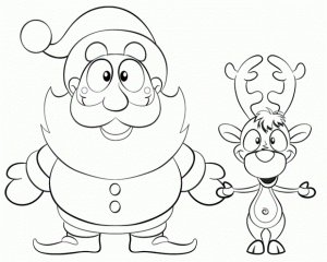 Reindeer Coloring Pages Online   63471