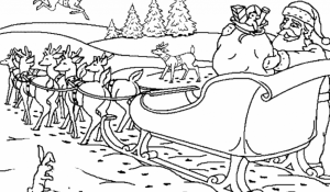 Reindeer Coloring Pages Online   78452