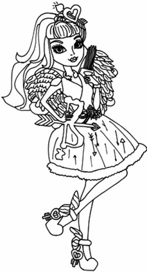 Royal Rebels Ever After High Girl Coloring Pages Printable   GY94B