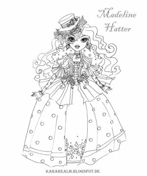 Royal Rebels Ever After High Girl Coloring Pages Printable   PAZ22