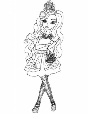 Royal Rebels Ever After High Girl Coloring Pages Printable   RA82L