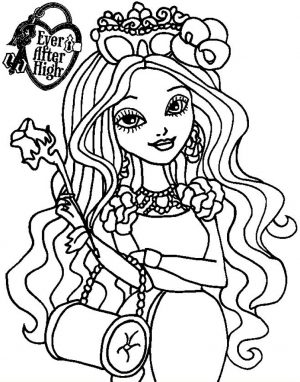 Royal Rebels Ever After High Girl Coloring Pages Printable   YGH17