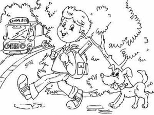 School Coloring Pages for Kids   48cnb12