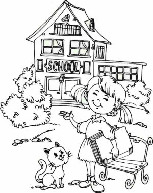 School Coloring Pages for Kids   97xd45