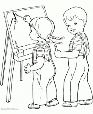 School Coloring Pages for Kindergarten   978crf4