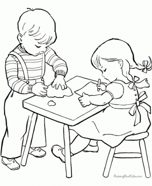 School Coloring Pages for Preschoolers   as4698