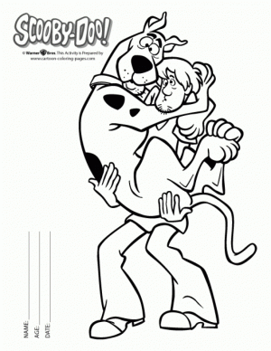 Scooby Doo Coloring Pages Free Printable   21766