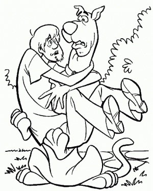 Scooby Doo Coloring Pages Printable   16749
