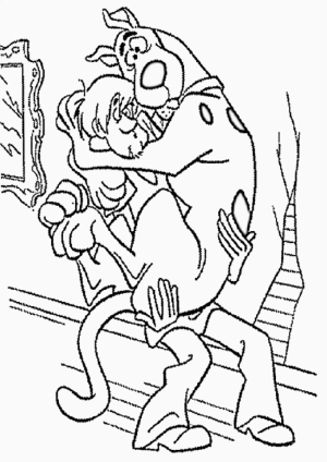 Scooby Doo Coloring Pages to Print   30781