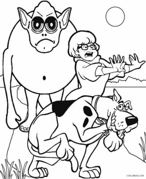 Scooby Doo Coloring Pages to Print   41896