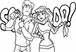Scooby Doo Gang Coloring Pages   86991