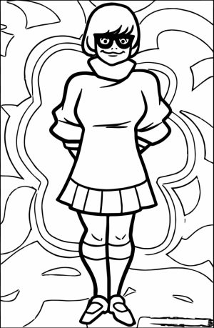 Scooby Doo Gang Coloring Pages   89671