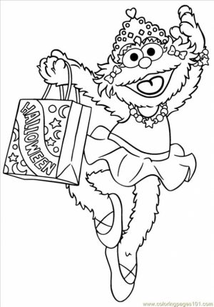 Sesame Street Coloring Pages for Kids   ga64m
