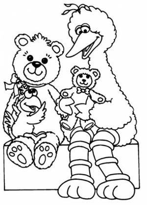 Sesame Street Coloring Pages for Toddlers   73192