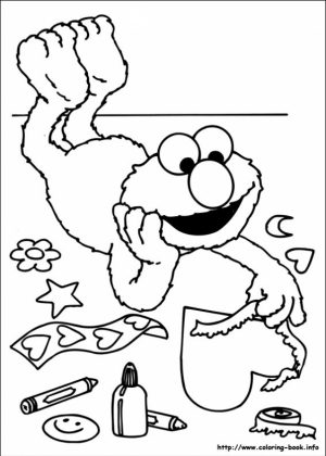Sesame Street Coloring Pages for Toddlers   85037