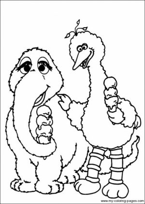 Sesame Street Coloring Pages for Toddlers   gd53