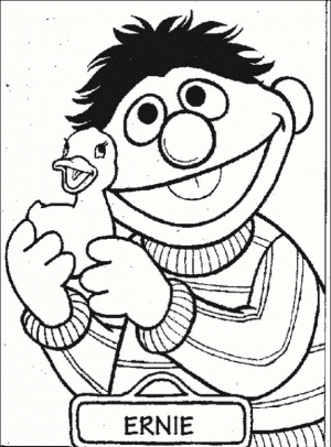 Sesame Street Coloring Pages Free   83177