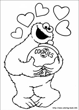 Sesame Street Coloring Pages Printable   jgf83